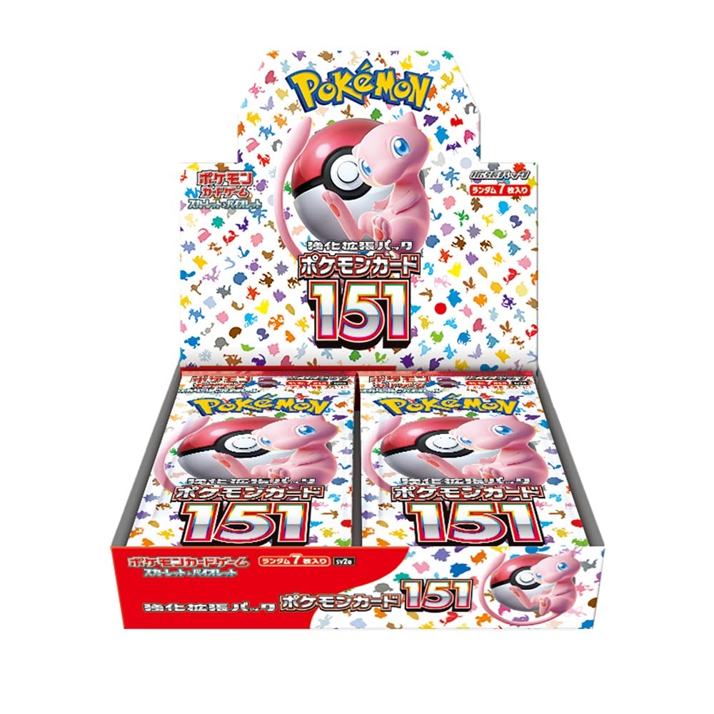 Japanese 151 Booster Box (Opened on LIVE)
