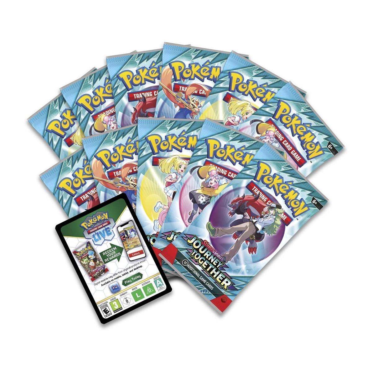 Journey Together Elite Trainer Box (Opened LIVE)