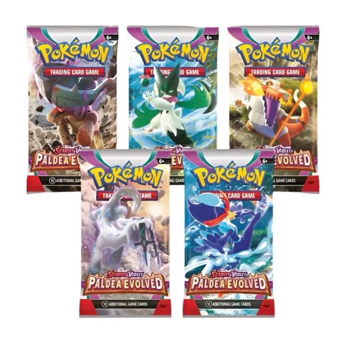 Paldea Evolved Booster Packs (Opened LIVE)