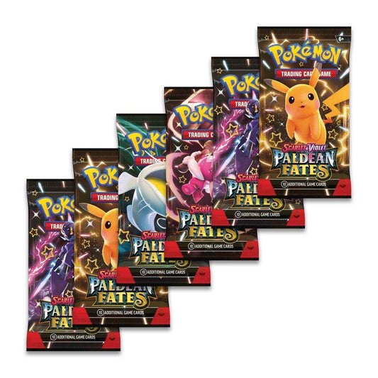 Paldean Fates Booster Packs (Opened LIVE)