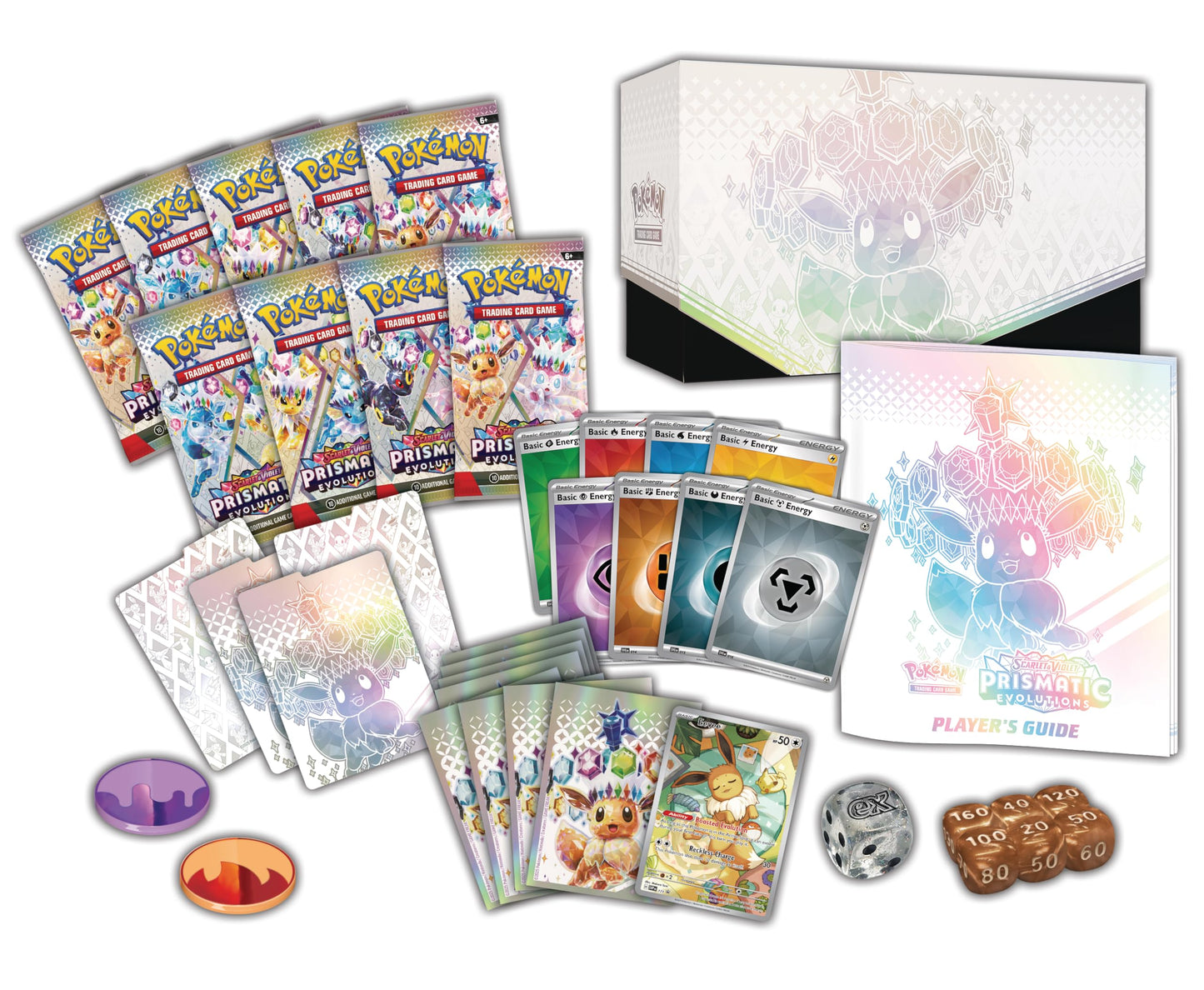 Prismatic Evolutions Elite Trainer Box (Sealed or Opened)