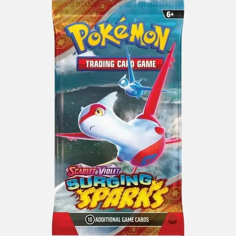 Surging Sparks Booster Packs (Opened LIVE)