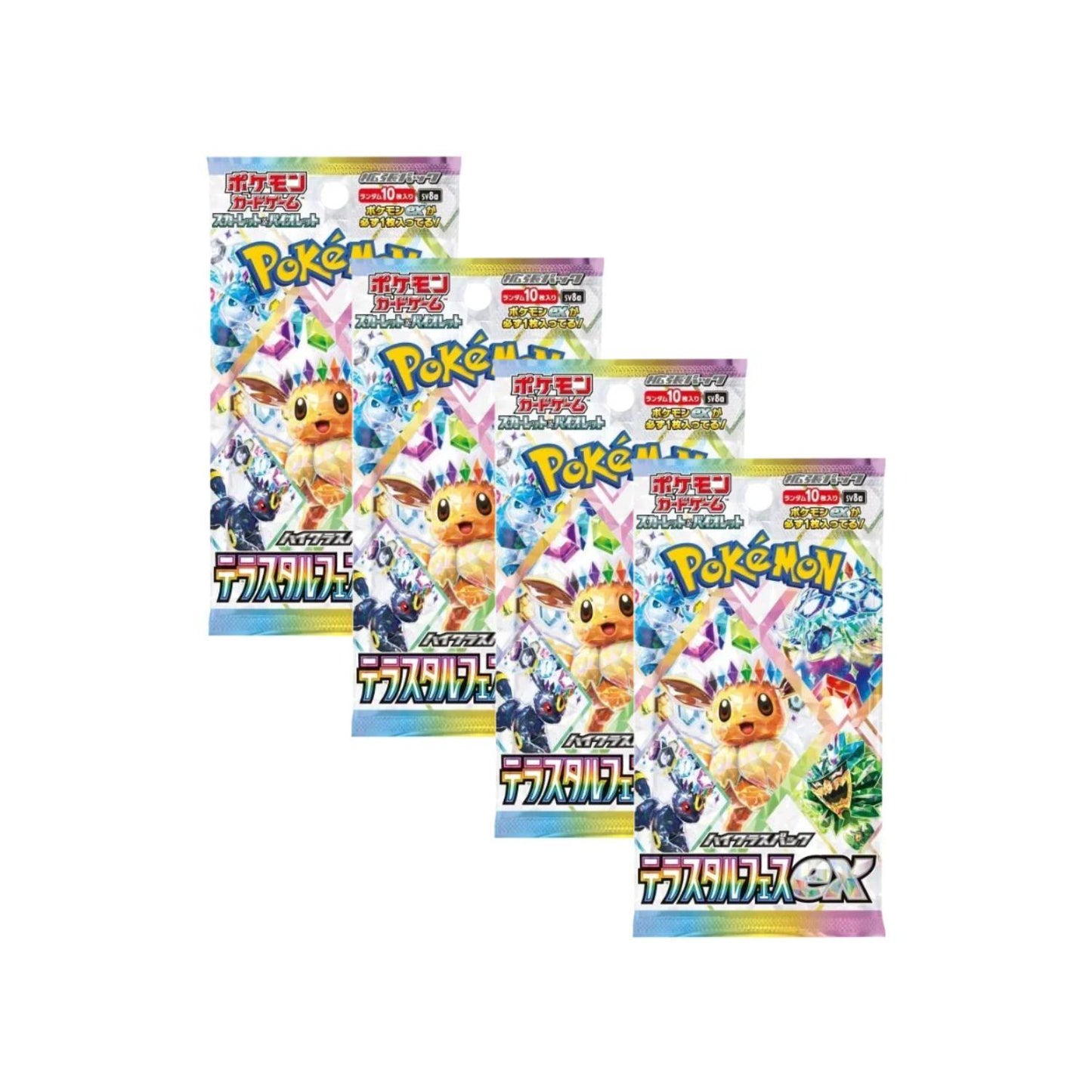 Terastal Festival Booster Boxes and Packs (Opened LIVE)