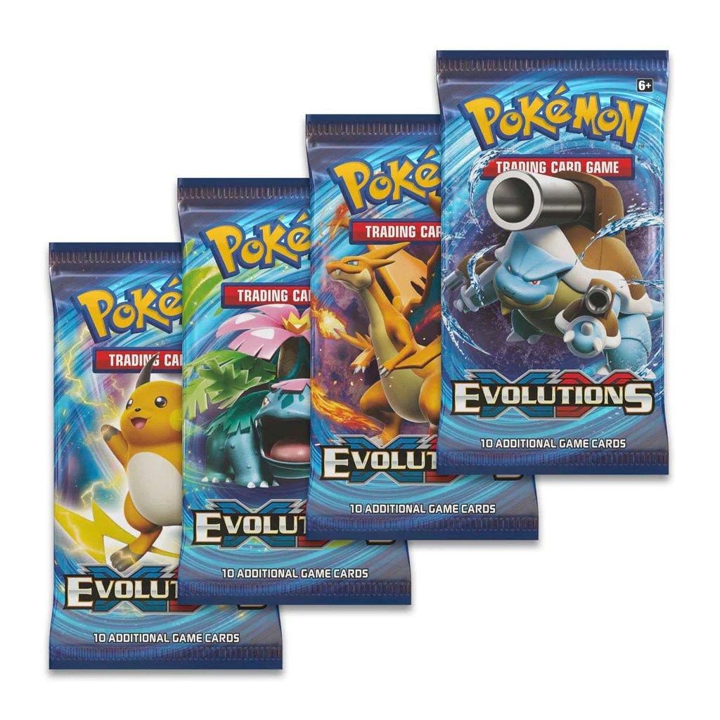 XY Evolutions Booster Packs (Opened LIVE)