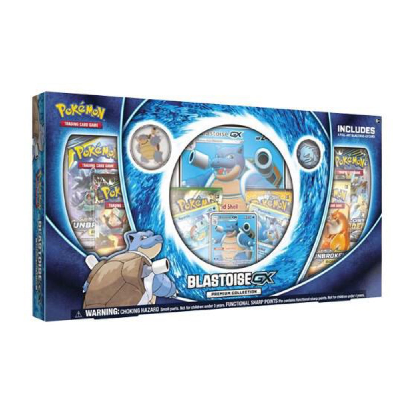 Blastoise GX Collection Box (Opened LIVE)