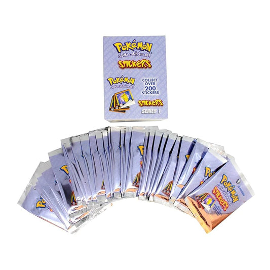 1999 Pokemon Artbox Stickers Series 1 (Opened LIVE)