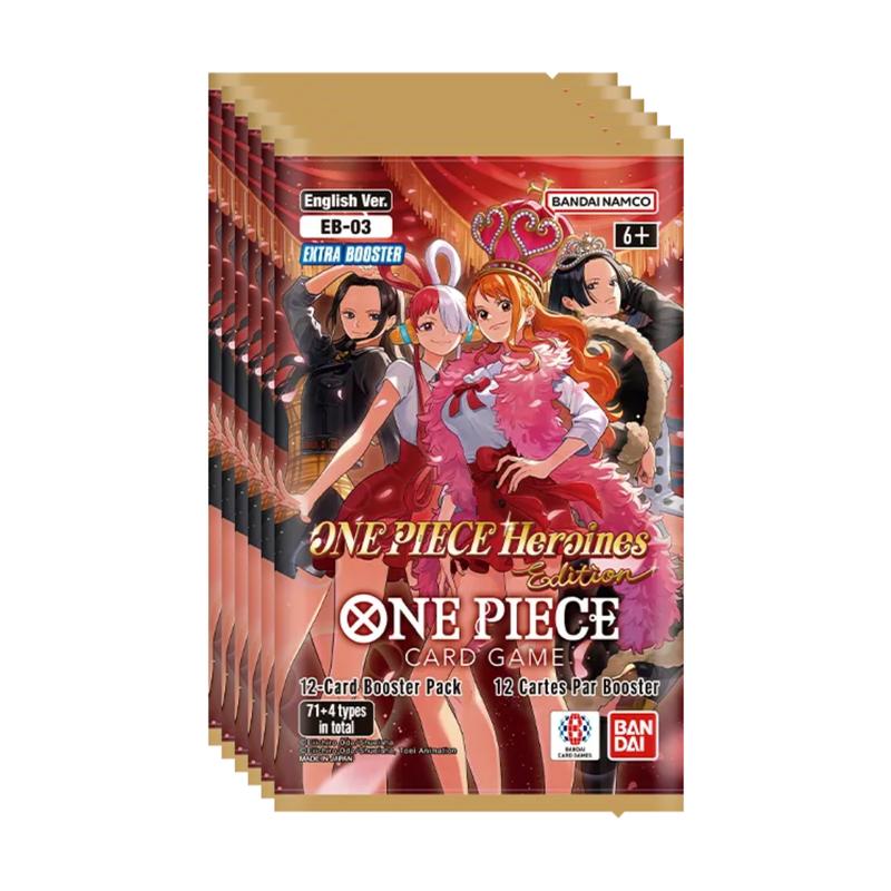 English Bandai Namco One Piece Heroines Edition EB03 Booster Packs