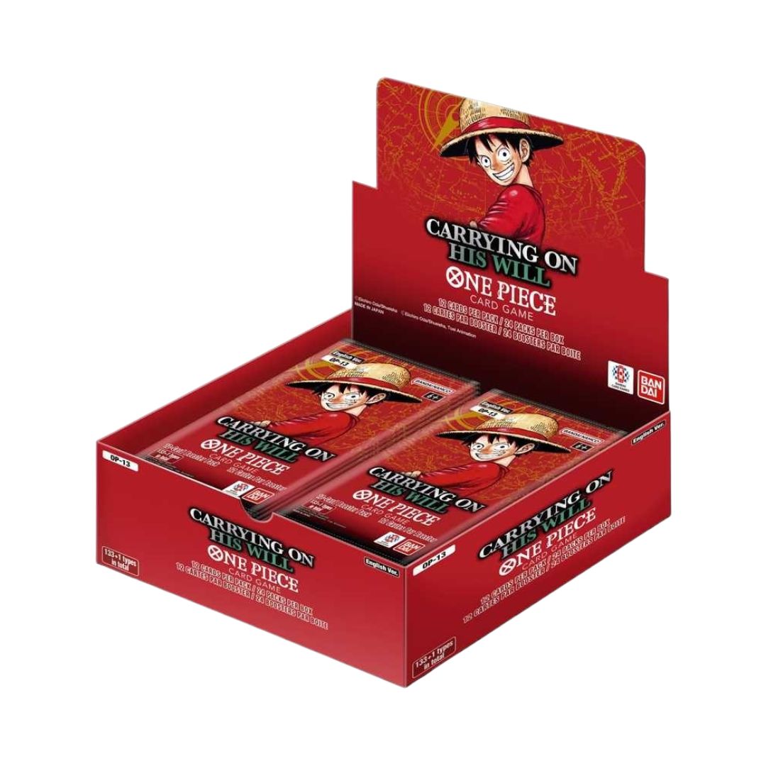 One Piece Op13 "Carrying on His Will" Booster Packs (Opened LIVE)