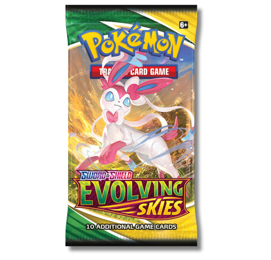 Evolving Skies Booster Pack (Opened LIVE)