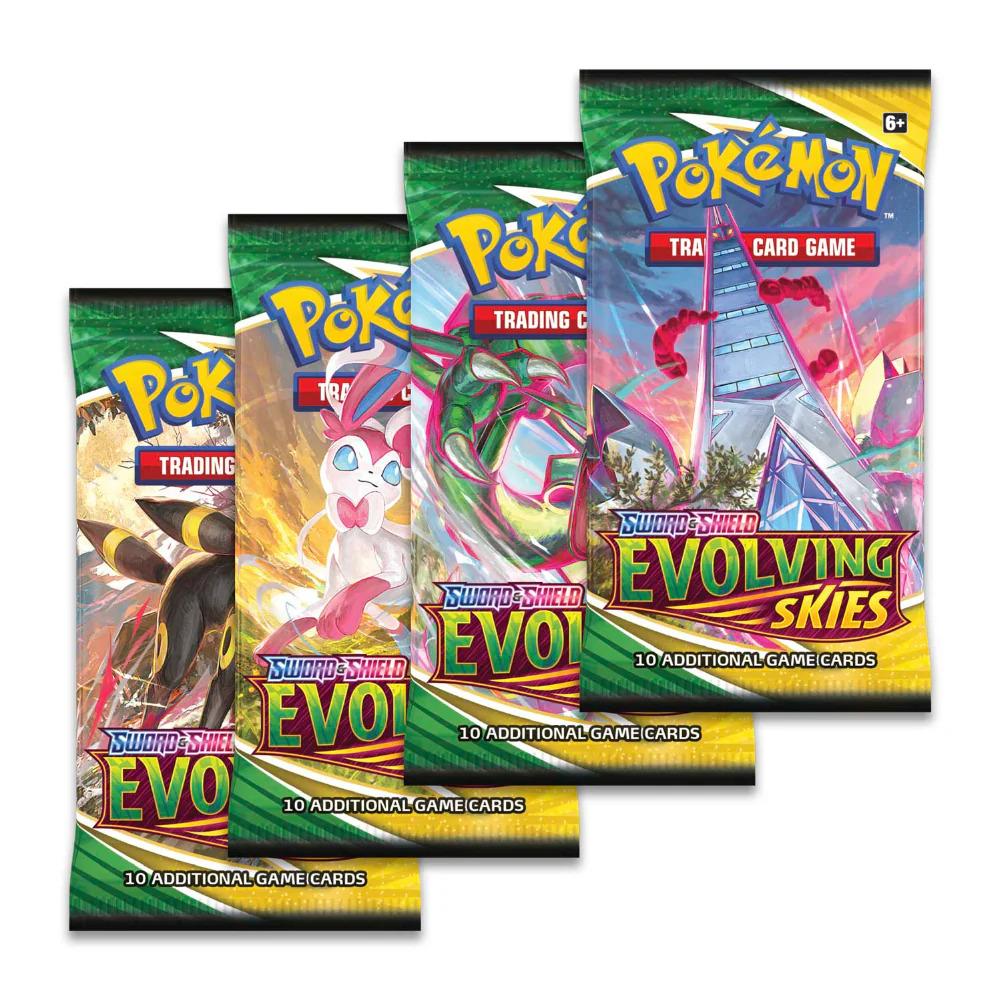 Evolving Skies Booster Pack (Opened LIVE)