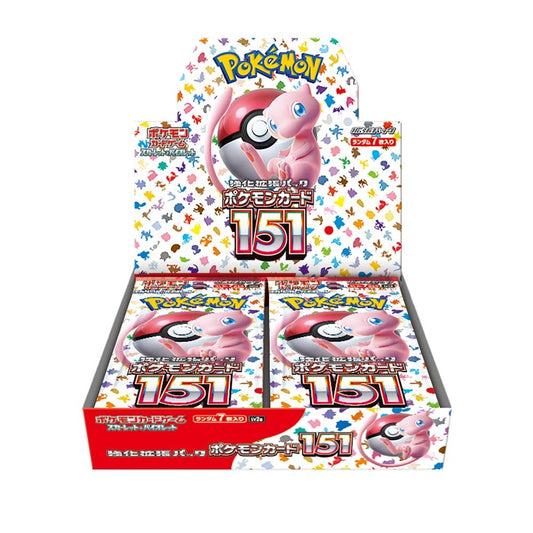 Japanese 151 Booster Box (Opened on LIVE)