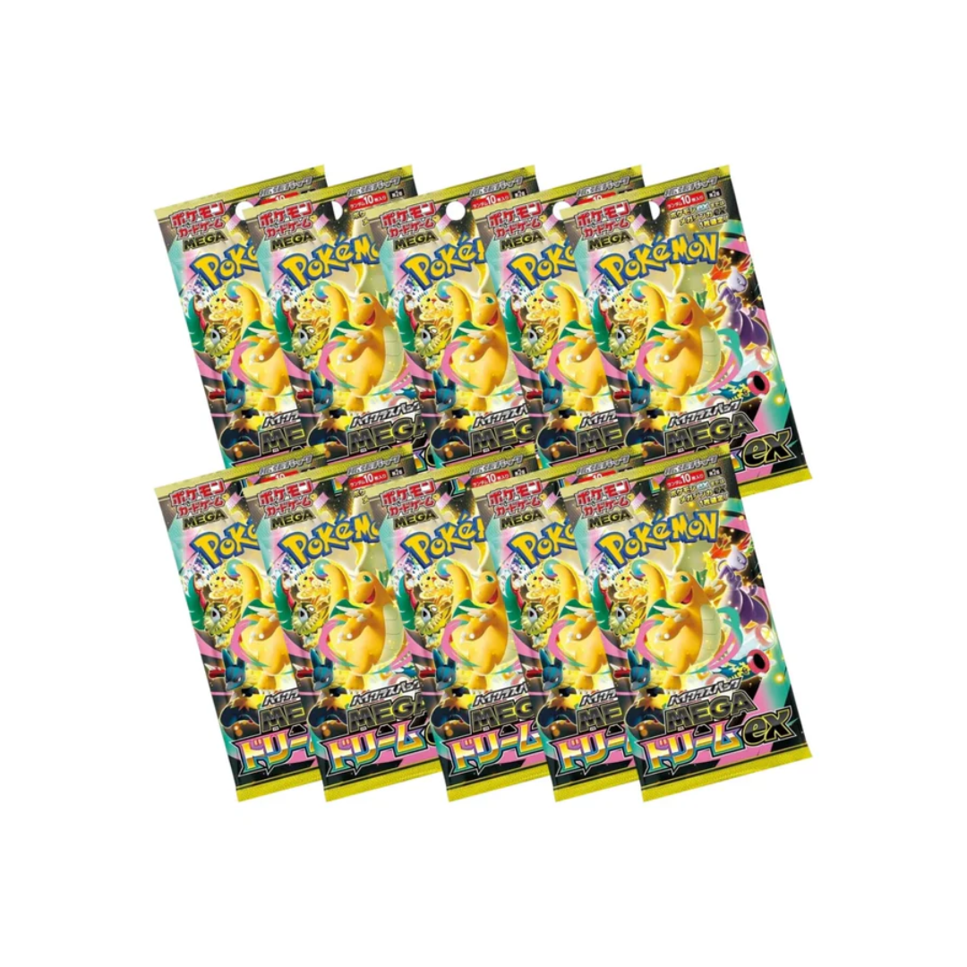 Japanese Mega Dream EX Booster Packs (Opened LIVE)