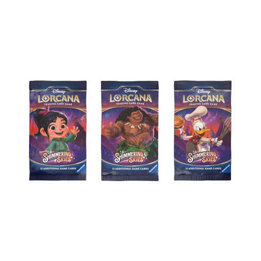 Lorcana Shimmering Skies Booster Boxes & Packs (Opened LIVE)