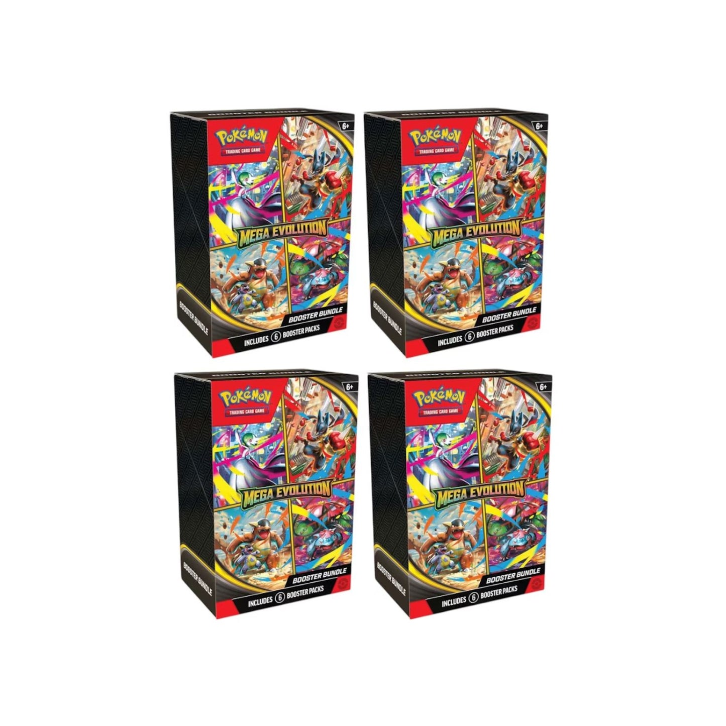 Mega Evolutions Booster Bundles (Opened LIVE)